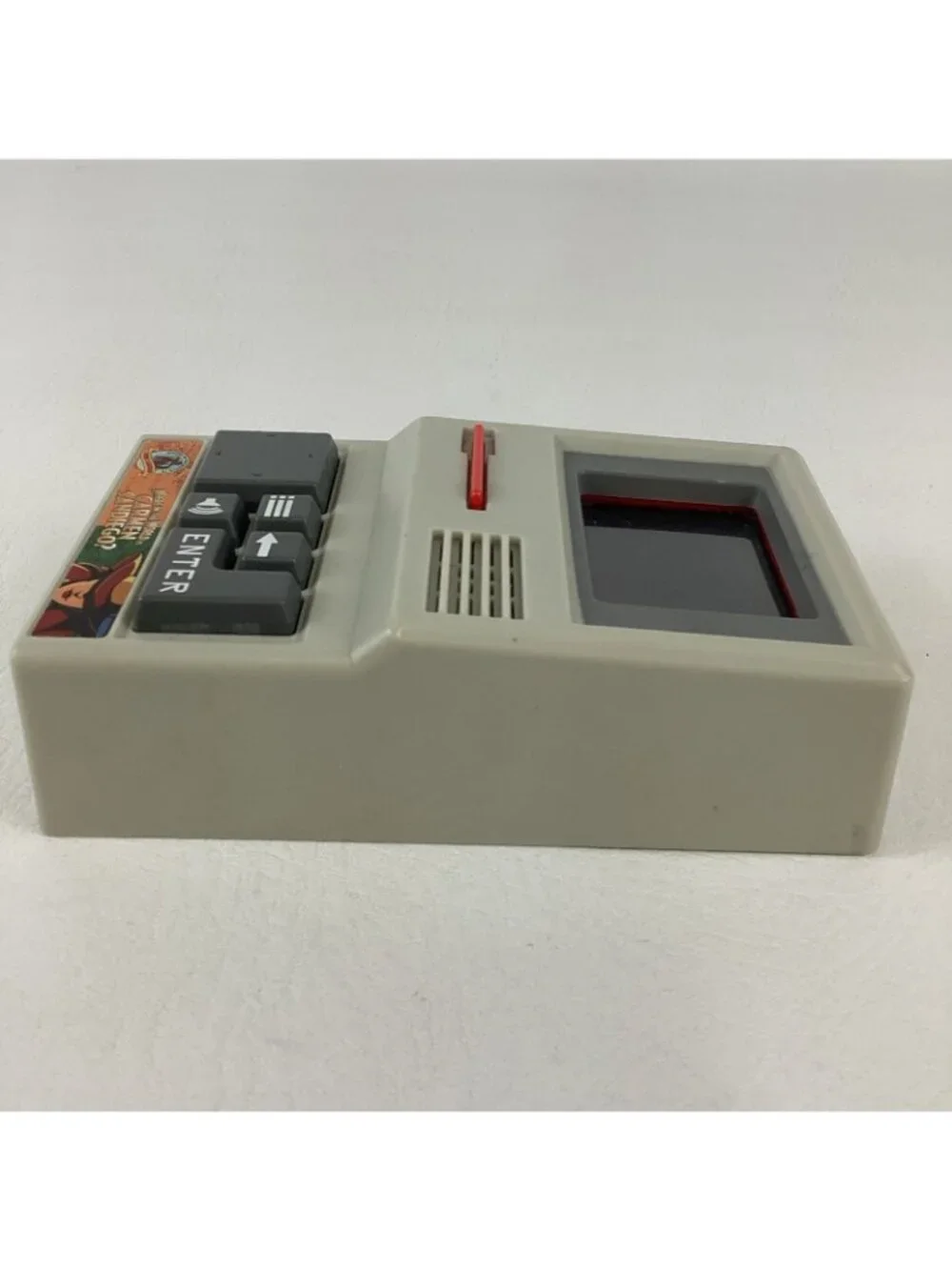 Where In The World Is Carmen Sandiego Handheld Electronic Game Retro Arcade Toy